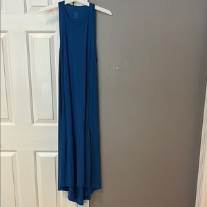 Sweaty Betty Blue Halter High-Low Sundress